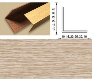 Угол 20х20 2,7 м. Дуб северный Идеал 213