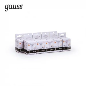 Лампа Gauss Elementary MR16 5.5W 430lm 3000К GU10 LED *1/10/100