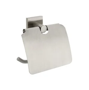 Держатель для туалетной бумаги с крышкой Fixsen Lux Satin сатин FX-16010