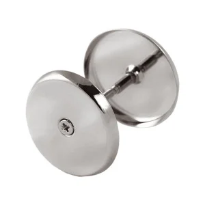 Щиток глухой хром 114 Cr Шлосс 02004 *25