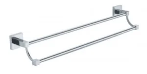 "METRA" Полотенцедержатель трубчатый двойной 60 см FX-11102