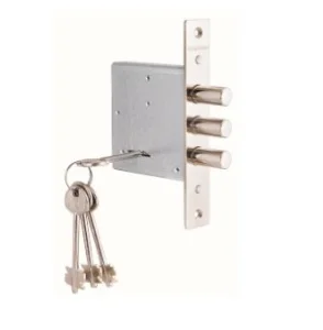 Замок врезной сувальдный ГАРДИАН ЗВ 10.01 (без отв. планки), 4 кл. /128:3930/ *2