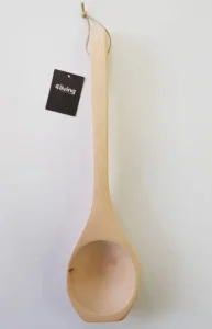 Ковш-ложка для бани деревянный (береза, 4Living)