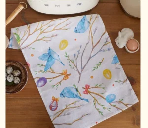 Полотенце кухонное Доляна Happy Easter 35х60см МИКС 4682777