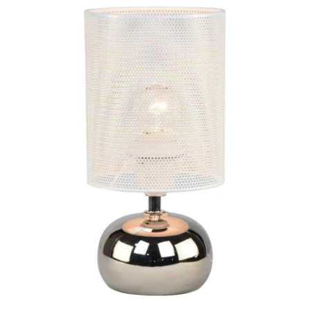 Настольная лампа 21018/1T SV WT белый ЭкономСвет