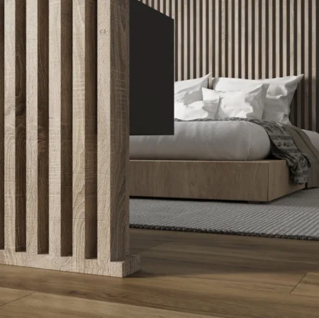 Рейка интерьерная МДФ Stella Ривьера Дуб Винтаж 40х30х2700мм