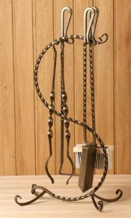 Набор для камина кованый Доллар КИ-035