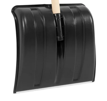 Лопата снегоуборочная Сибртех 61697 с черенком 380х360х1420мм