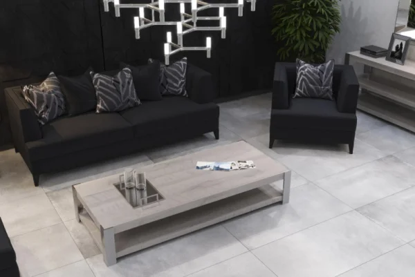 Керамогранит Gresse Matera Steel GRS06-05 600х600х10мм 1уп=1,44м2 (4шт) серый бетон