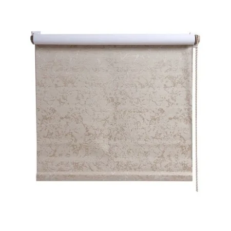 Рулонная штора блэкаут Венеция 60х160см коричневое золото