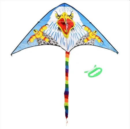 Воздушный змей 130х62см шнур 30м 3 вида Лев Тигр Орел BOYSCOUT 61483