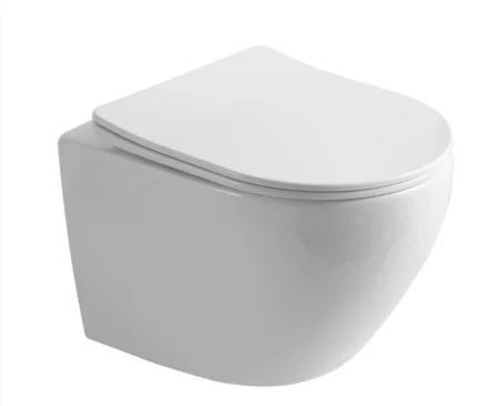 Унитаз подвесной OLIVE’S Plaza PL30116DP безободковый, сиденье микролифт