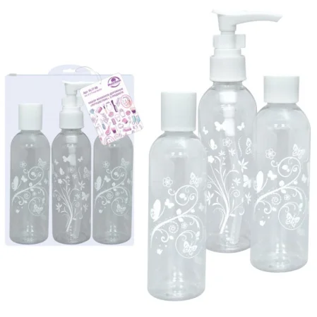 Набор флаконов дорожных Путешествие 3 предм 100мл VL17-90 Мультидом