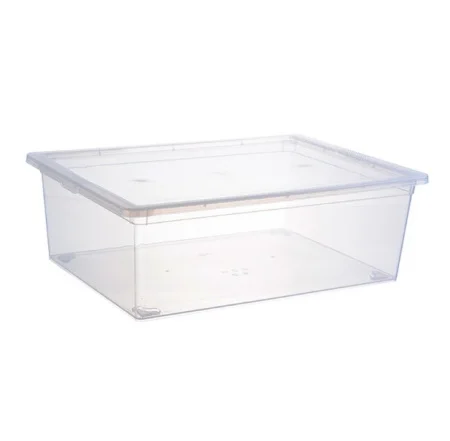 Ящик для хранения 25л 530х370х180мм прозрачный М2353 /5