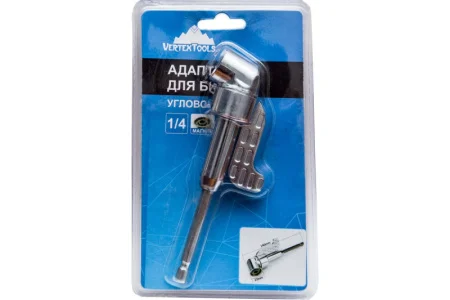 Редуктор Для Бит Угловой 1/4 140Мм Vertextools (1/ 25/ 100)