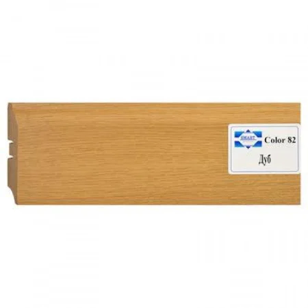 Плинтус МДФ Smartprofile Color 80М дуб 2,4 м *1/10