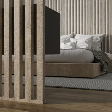 Рейка интерьерная МДФ Stella Бриона Дуб Винтаж 2700х40х16мм