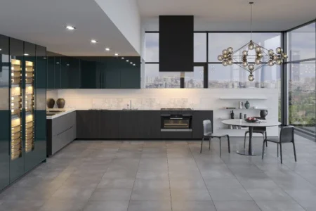 Керамогранит Gresse Matera Eclipse GRS06-04 600х1200х10мм 1уп=2,16м2 (3шт) темно серый бетон