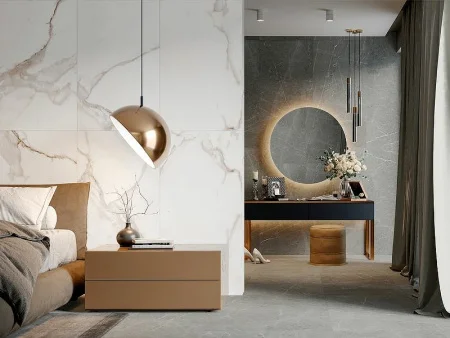 Керамогранит Kerranova SKALA K-2203/MR 600х1200х10мм 1уп=1,44 м2 (2шт) темно-серый