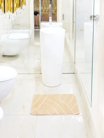 Коврик д/ванной "Gold" 40х60см БЕЖЕВЫЙ МС 2-081 (My Crystal) *1