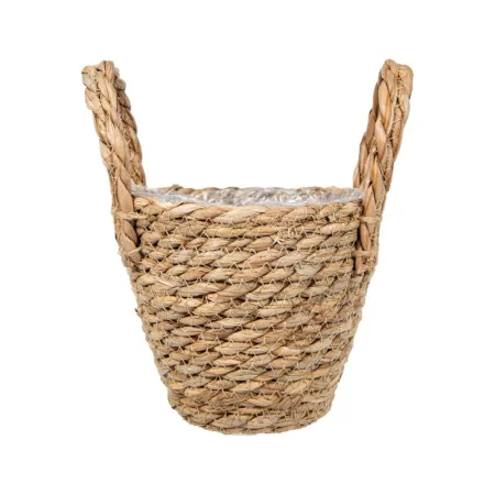 Кашпо плетеное "Сафари" с ручками 215х215х190мм, натуральный Lishan-07 M *1