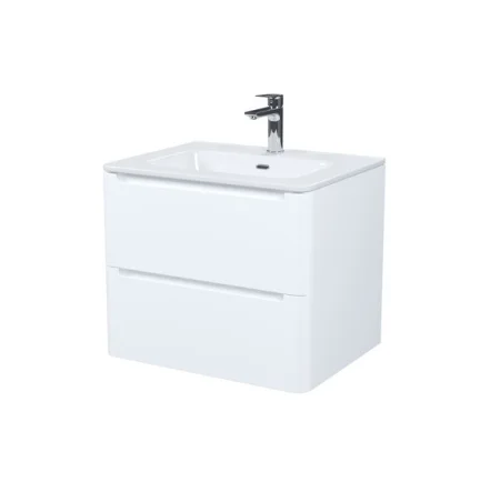 Тумба-умывальник подвесная Iddis Edifice 60 EDI60W0i95K белая с раковиной