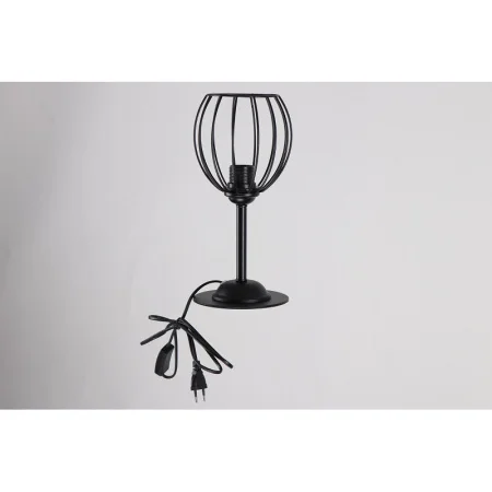 Настольная лампа 4063 BK+BK лофт черный Светогор