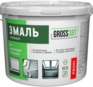 Эмаль для радиаторов отопления акриловая " Gross'art" PROFI" 0,45 кг