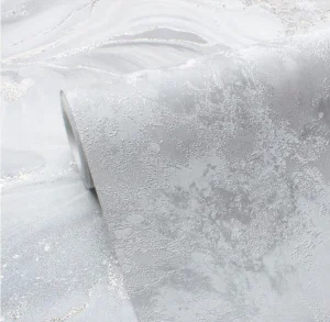 Обои компакт-винил Odyssey 287587 1,06х10м штукатурка серые