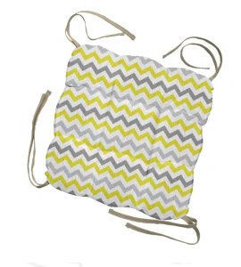 Подушка на стул с тафтингом 40х40 Vse DOMA рис 13166-8 Иллюзион