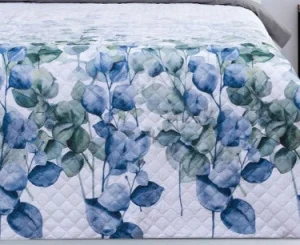 Набор "Этель" евро Eucalyptus покрывало 230х210±5см наволочки 50х70см -2шт микрофибра 5525093 *1