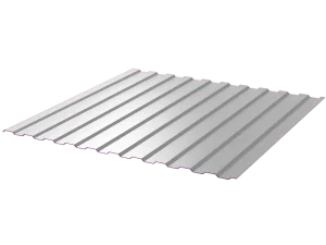 Профлист С-8 1200х6000х0,45мм RAL9003 сигнально-белый (7,2м²)