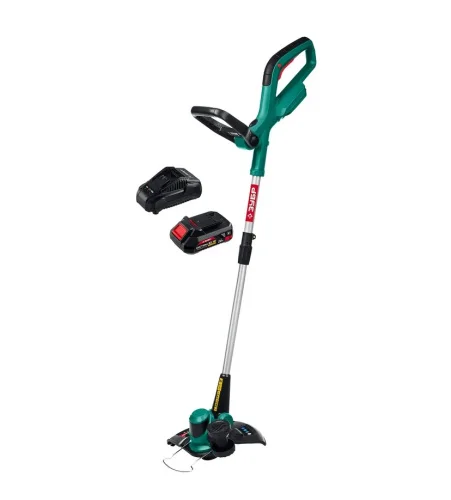 Триммер аккум. ТА-185-21 щеточный двигатель 8500 об мин Зубр  1