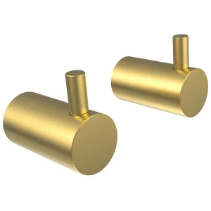 Набор крючков одинарных Iddis Petite PET2G02i41 матовое золото 2шт Набор крючков одинарных Iddis Petite PET2G02i41 матовое золото 2шт