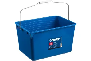 ЗУБР  12 л, высокопрочное, малярное пластиковое ведро, Профессионал (0609-12) ЗУБР  12 л, высокопрочное, малярное пластиковое ведро, Профессионал (0609-12)