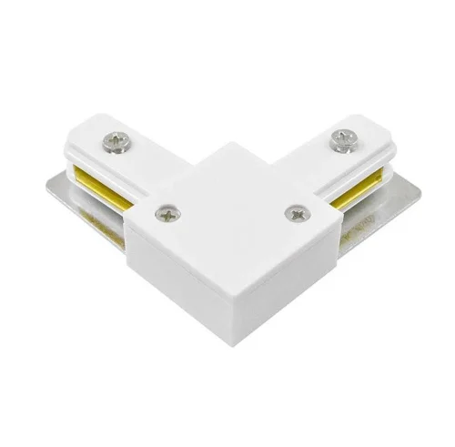 Коннектор L-образный PTR CL-WH накладной подвесной шинопровод бел. JazzWay 5010840  1