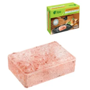 Соляной брикет с гималайской солью, для бани и сауны, "Банные штучки" *1/9