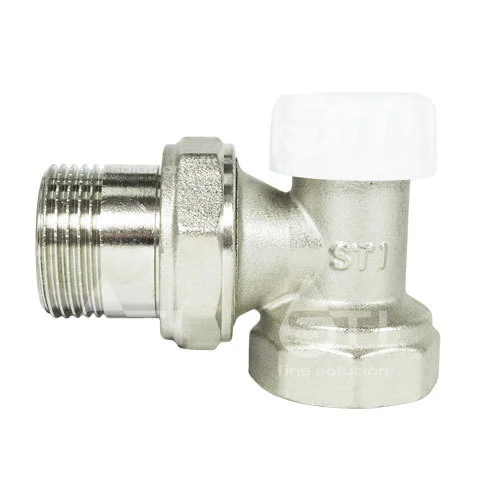 Клапан запорный угловой STI 3 4   10 100