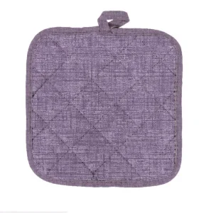 Прихватка рогожка 18х18 Vse DOMA рис 60008-17 Лаванда