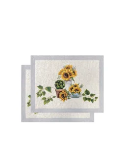 Комплект салфеток Цветок солнца Подсолнухи 35х45см 2шт 2412743