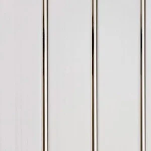 Панель ПВХ 3000х240х8мм трехсекционная СЕРЕБРО Люкс 