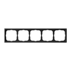 Рамка 5-м  Artgallery  универсальная, карбон GAL001005 (Systeme Electric)  1