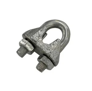 Зажим для стальных канатов DIN 741, цинк  5 мм уп. - 2 шт. SteelRex