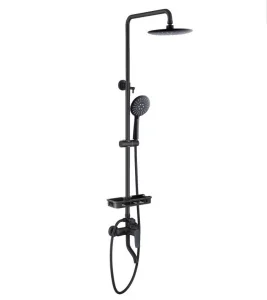 Душевой набор с верх. тропическим душем 1 реж. и руч. душем 3 реж. AVRORA Moon AV3540