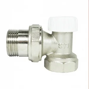 Клапан запорный угловой STI 1 2   12 144