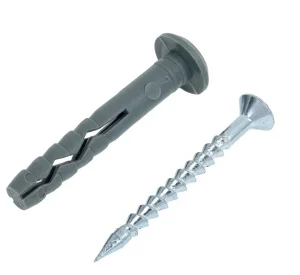 Дюбель-гвоздь РК, грибовидный бортик 6х60 (200 шт) SteelRex