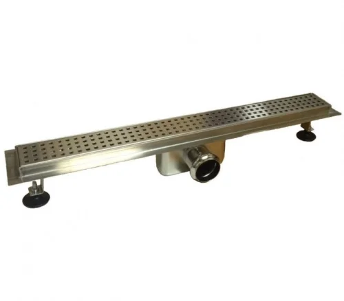 Желоб из нерж. стали 650х70мм сухой+гидрозатвор линейный горизонтальный BAD416502 (TIM)  1 4