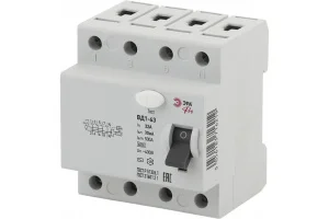 Устройство защитного отключения (УЗО) 3P+N 32А 30мА ВД1-63 Pro NO-902-40 Б0031885 (Эра)  1 45