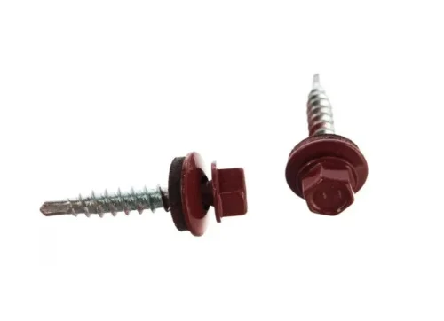 Саморез для крепления кровли, RAL3005 5,5х 25 уп. - 10  шт. SteelRex