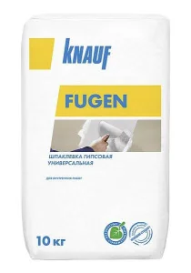Шпатлевка гипсовая  Фуген 10кг KNAUF 1уп=117шт (172174)